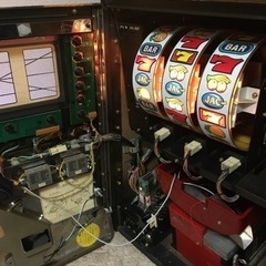 中古 パチスロ  3号機  コンチネンタルIII赤パネル コインレス仕様の画像