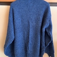 襟付き長袖ニットの画像