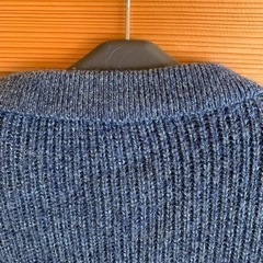 襟付き長袖ニットの画像