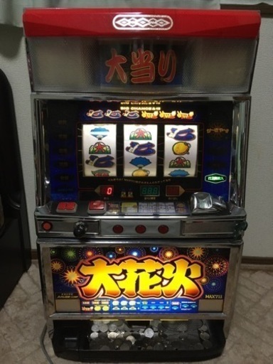 中古パチスロ 4号機 大花火 美品