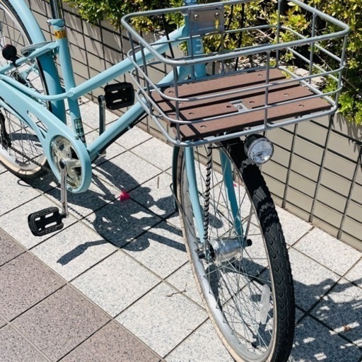 美品 サードバイクス (THIRDBIKES) スーン-D SOON-Dライトパープル 外装6段変速 26型 シティサイクル 自転車