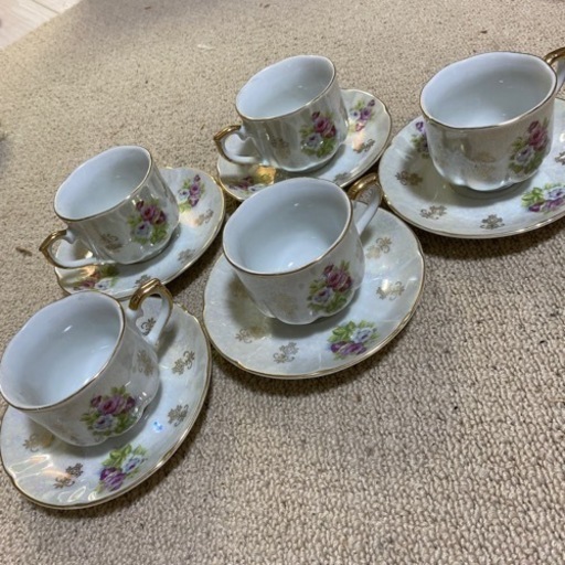 Tea Cup and Saucer Set Vintage Tea Cup Set Antique Tea Cup China ｡ティーカップとソーサーセットヴィンテージティーカップセットアンティークティーカップ中国