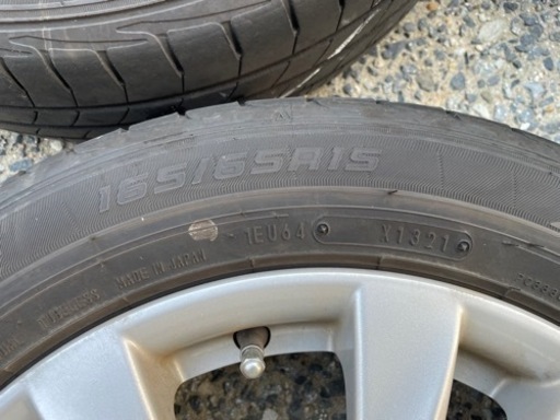 スズキ純正アルミホイール 165/65R15ル・マン5