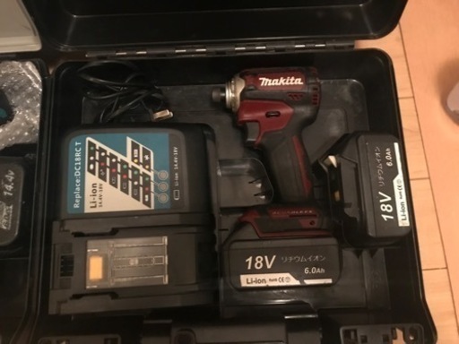 決まりました。マキタ　18V インパクトドライバー　フルセット　メンテナンス済み❗️動作良好❗️