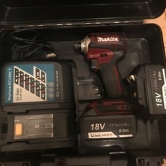 決まりました。マキタ　18V インパクトドライバー　フルセット　メンテナンス済み❗️動作良好❗️