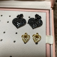 ハートピアス　2種　おまけつき　お値下げしました！