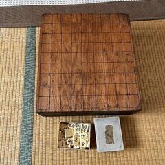 レトロ　将棋盤　駒