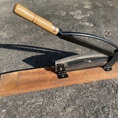 押し切り機　カッター