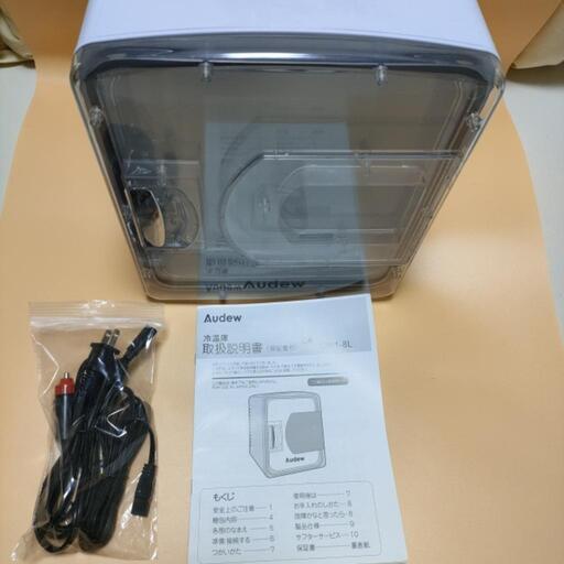 AUDEW 冷温庫 ミニ AC110V/DC12V コンパクト 保温 保冷 8L