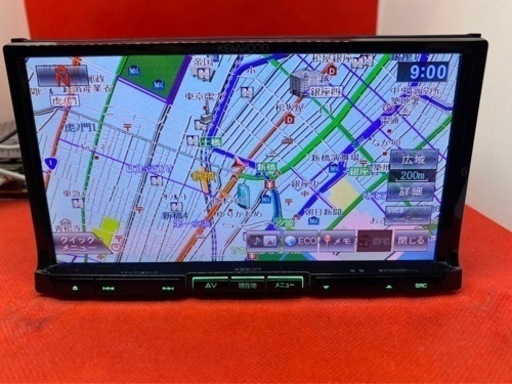 KENWOOD 最上級　MDV-737DT フルセグTV  新品バックカメラ付き お9