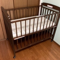 【値下げ！】サワベビー　国産ベビーベッド　高級