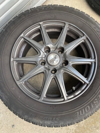 【決まりました】ルミオン プリウスα他 スタッドレス付アルミホイール195/65R15