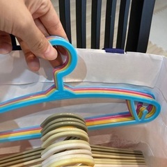 子供用ハンガー21本の画像