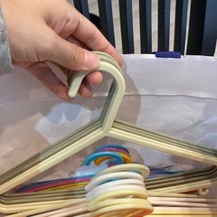 子供用ハンガー21本の画像