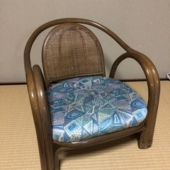 籐の座椅子　値下げ　早い者勝ち‼︎