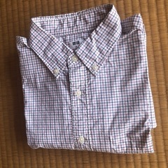 ユニクロ　チェックシャツの画像