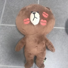最終値下‼️新品タグ付ぬいぐるみまとめて⭐️ LINE ブラウン&コニー  BIGぬいぐるみセット オマケ付‼️の画像