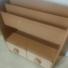 おもちゃ箱　絵本棚　収納　キッズの画像