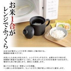 レンジで炊ける　一合用の画像