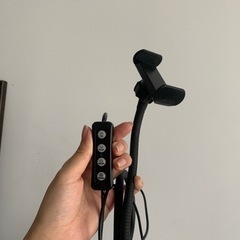 【撮影やオンラインミーティングに】卓上ライトの画像