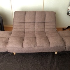 【美品】二人掛けリクライニングソファ(取引交渉中)の画像