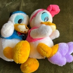 ドナルド＆デイジー ぬいぐるみ　ディズニーの画像