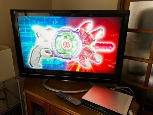 wooo 37型液晶テレビ　録画機能付き