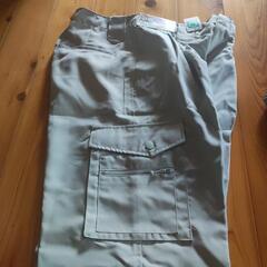 新品　作業服　ズボン　ウエスト88cmの画像