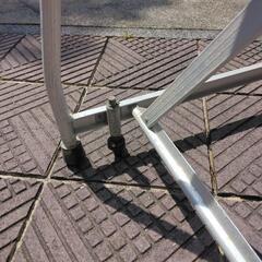 アルミ階段　3段移動式踏台の画像
