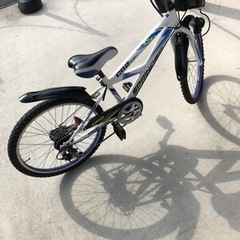 ジュニア　マウンテンバイク　22インチ　中古　難有りの画像