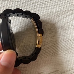 QUARTZ MODEL クオーツモデル/ブルーグリーンアパタイト 天然木バンドの画像