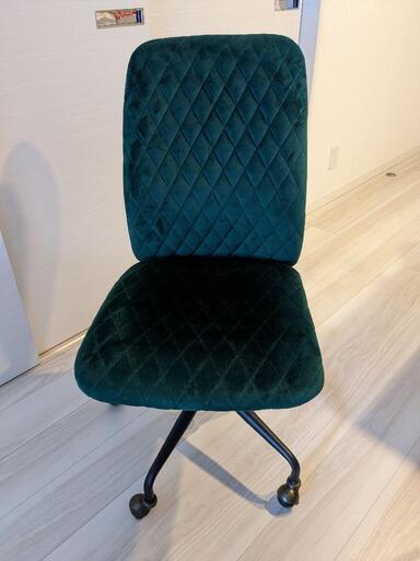 ［再開］ベルベット デスクチェア（美品）