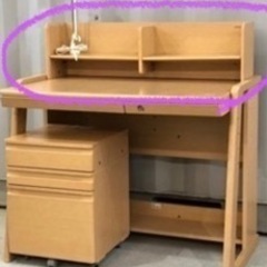 学習机の棚 オカムラの画像