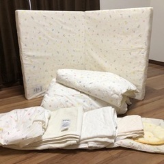 洗える　ベビー布団　ローズラジカル京都西川
