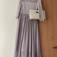 【美品】パーティードレス & バッグ