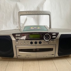 お引渡し者確定【超ジャンク品】5月末まで。ケンウッドラジカセ