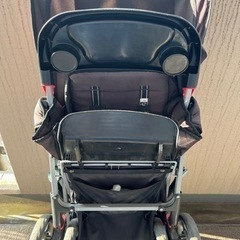二人乗りベビーカーの画像