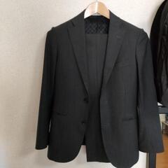 スーツ　チャコールグレー　アオキ