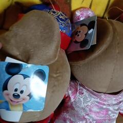 ディズニーぬいぐるみミッキー＆ミニーチャイナドレスの画像