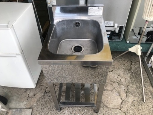【リサイクルサービス八光】幅45㎝　東製作所　業務用　1槽ステンレスシンク