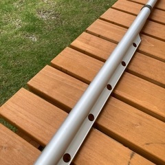 物干し竿　穴付きの画像