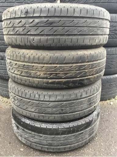 溝有り 165/55R15 BS NEXTRY 4本セット