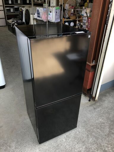 【動作保証あり】NITORI 2022年 NTR-106BK 106L 2ドア 直冷式 冷凍冷蔵庫【管理KRR507】