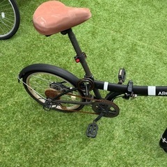 折りたたみ　自転車　パンクの画像