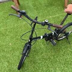 折りたたみ　自転車　パンクの画像