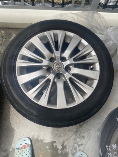 トヨタヴェルファイア20系純正ホイル