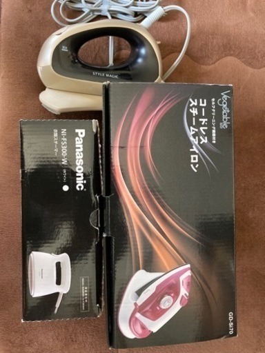 アイロン、ハンディーアイロン、衣類スチーマー