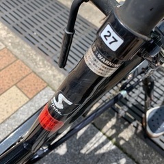 自動点灯ライト付自転車　黒色の画像