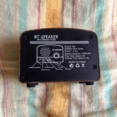 bluetooth スピーカーの画像