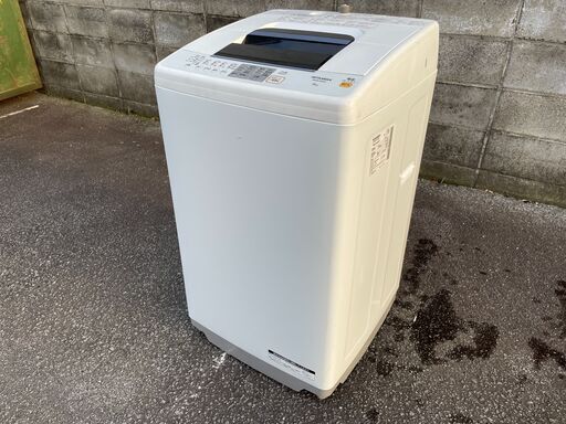 ★ 動作〇 清掃済 ★ 洗濯機 三菱 MAW-60AP 6kg 2016年製 幅577x奥行530x高さ986mm MITSUBISHI 日立 HITACHI